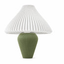 Abajur de Mesa Vitta Sino verde oliva – fundo branco
