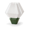 Abajur de Mesa Hexagonal com Lâmpada LED Bivolt