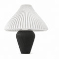 Abajur de Mesa Vitta Sino preto – fundo branco
