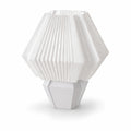 Abajur de Mesa Hexagonal com Lâmpada LED Bivolt