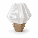 Abajur de Mesa Hexagonal com Lâmpada LED Bivolt