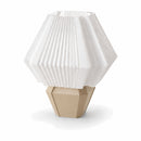 Abajur de Mesa Hexagonal com Lâmpada LED Bivolt