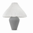 Abajur de Mesa Vitta Sino cinza claro – fundo branco