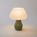 ABAJUR DE MESA NARA COM LAMPADA LED BIVOLT E27 LUMINÁRIA MODERNA