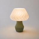 ABAJUR DE MESA NARA COM LAMPADA LED BIVOLT E27 LUMINÁRIA MODERNA