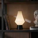 ABAJUR DE MESA CELESTE COM LAMPADA LED BIVOLT E27 LUMINÁRIA MODERNA