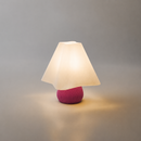 ABAJUR DE MESA AYLA COM LAMPADA LED BIVOLT E27 LUMINÁRIA MODERNA