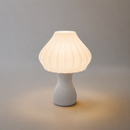 ABAJUR DE MESA MAIA COM LAMPADA LED BIVOLT E27 LUMINÁRIA MODERNA