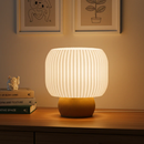 ABAJUR DE MESA ROMA COM LAMPADA LED BIVOLT E27 LUMINÁRIA MODERNA