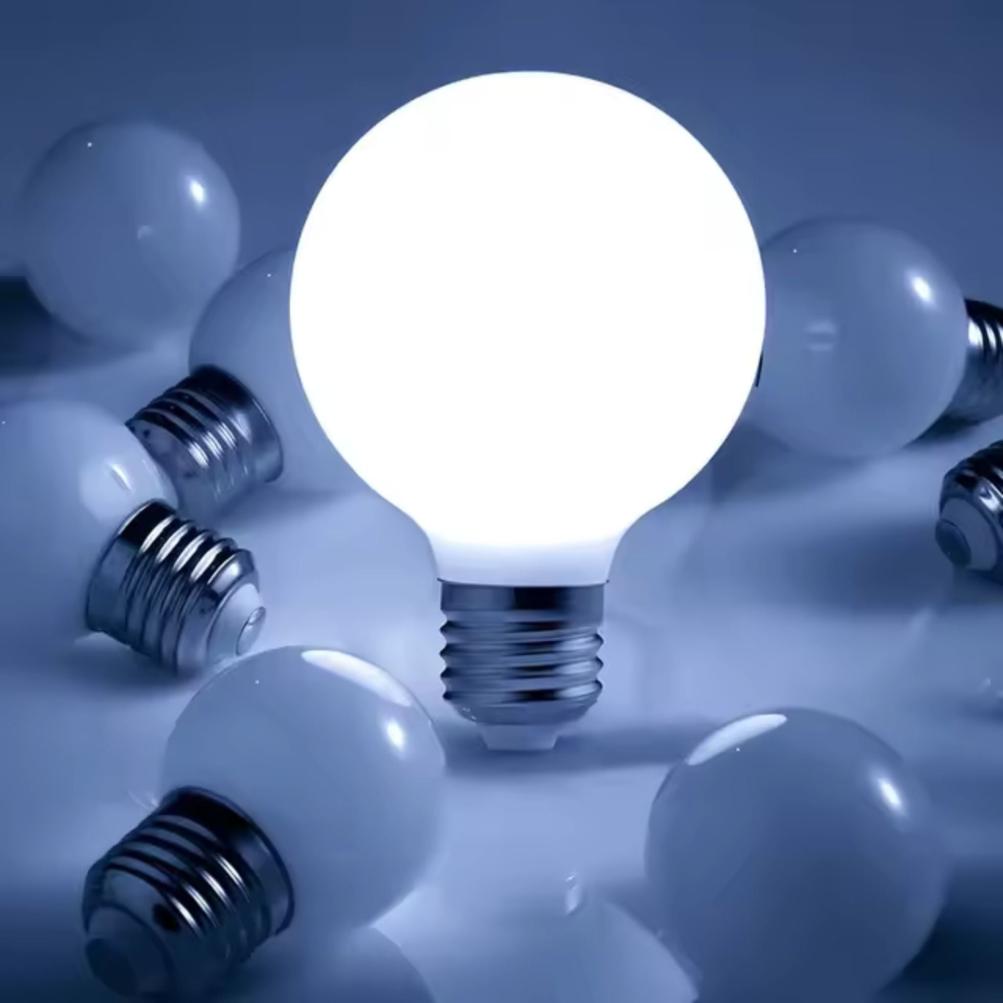 Lâmpada LED G95 Balloon Milky Filamento 7W (Eq. 60W) – Stella