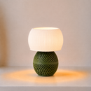 ABAJUR DE MESA RAVENA COM LAMPADA LED BIVOLT E27 LUMINÁRIA MODERNA