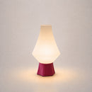 ABAJUR DE MESA CELESTE COM LAMPADA LED BIVOLT E27 LUMINÁRIA MODERNA
