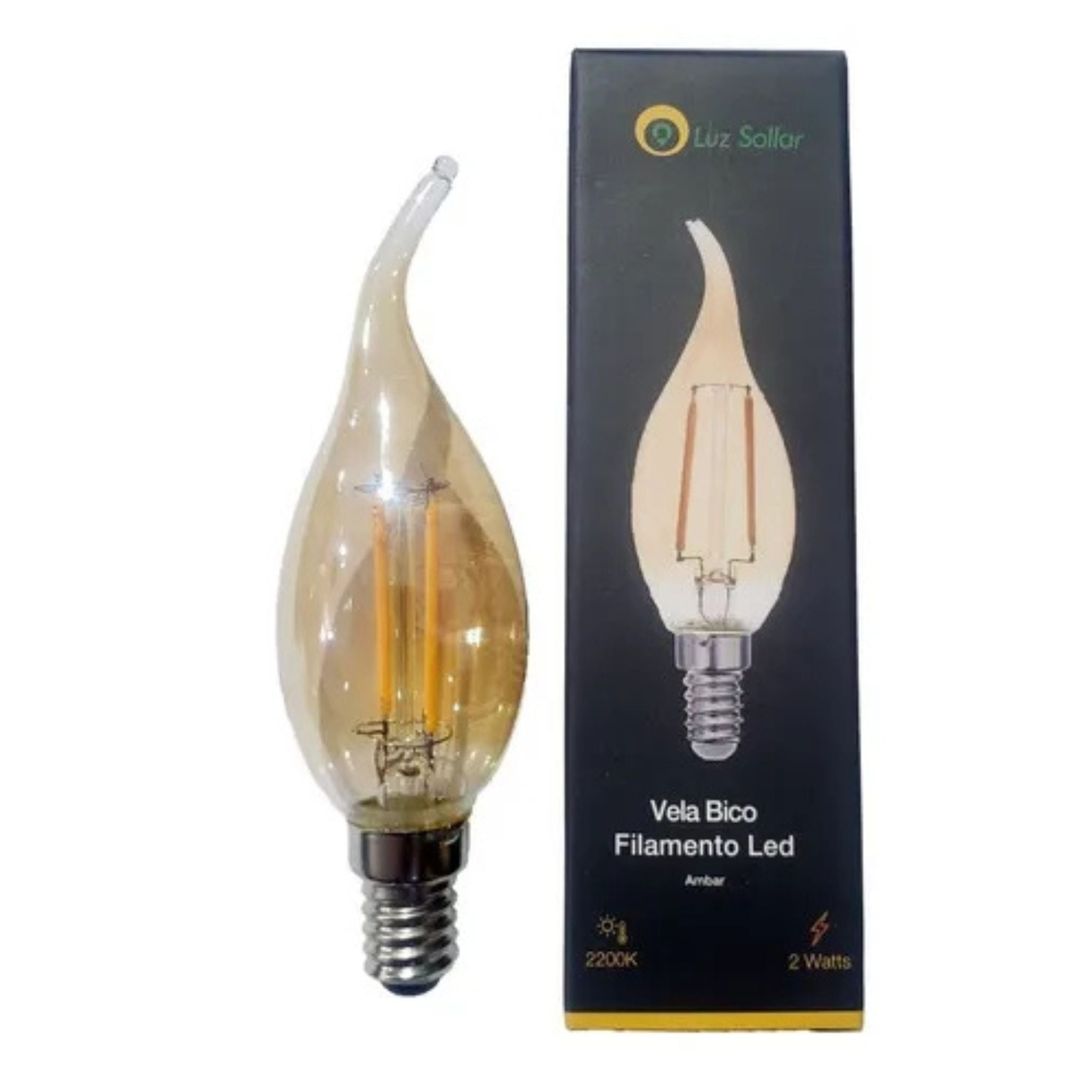 VELA FILAMENTO CHAMA 2W - SAVEENERGY