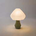 ABAJUR DE MESA MONA COM LAMPADA LED BIVOLT E27 LUMINÁRIA MODERNA