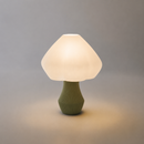 ABAJUR DE MESA MONA COM LAMPADA LED BIVOLT E27 LUMINÁRIA MODERNA