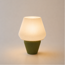 ABAJUR DE MESA AURA COM LAMPADA LED BIVOLT E27 LUMINÁRIA MODERNA