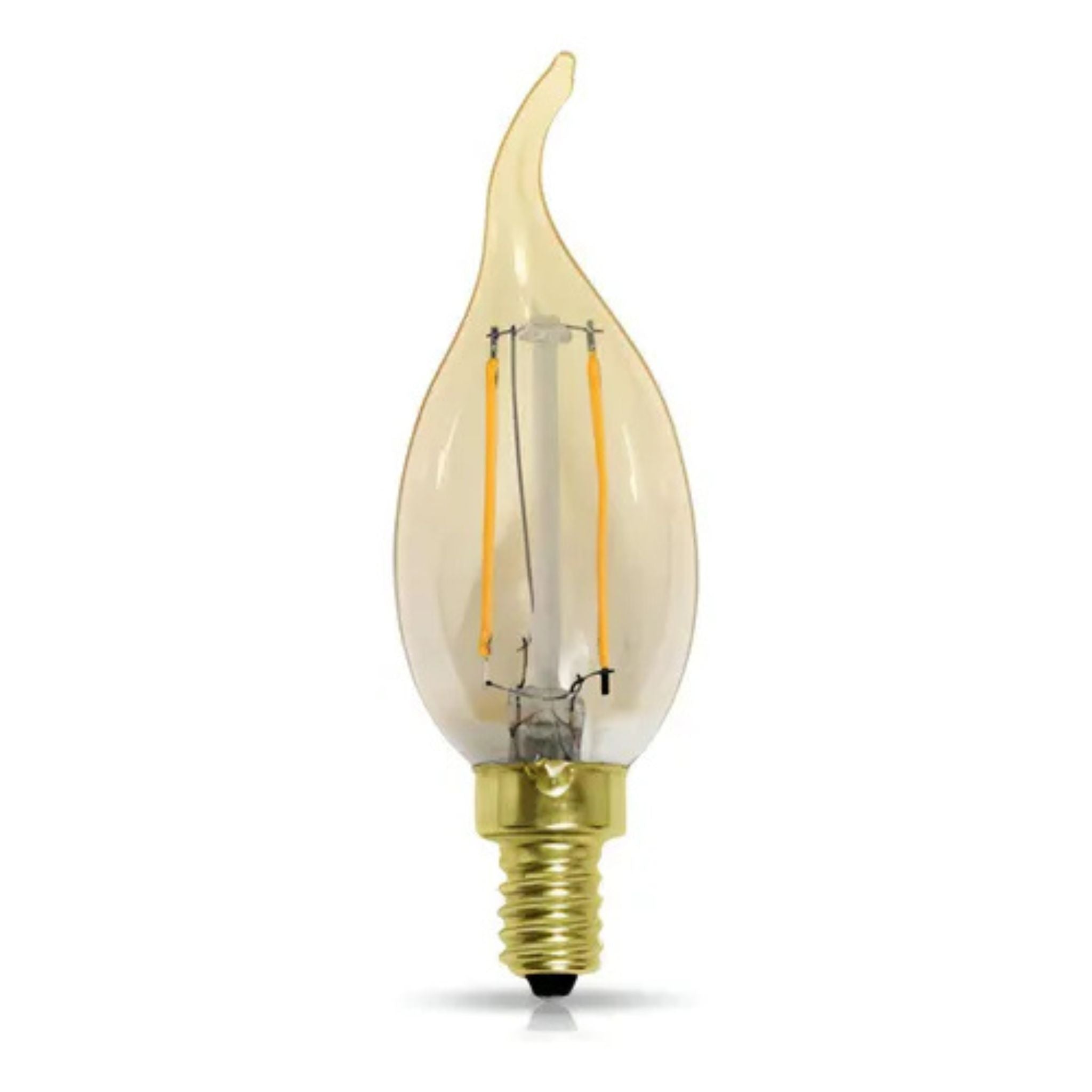 Lâmpada LED Chama Filamento Âmbar Vintage 2W (Eq. 20W) – Opus