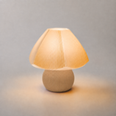 ABAJUR DE MESA ALBA COM LAMPADA LED BIVOLT E27 LUMINÁRIA MODERNA