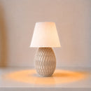 ABAJUR DE MESA AURORA COM LAMPADA LED BIVOLT E27 LUMINÁRIA MODERNA AURORA