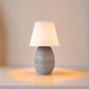 ABAJUR DE MESA AURORA COM LAMPADA LED BIVOLT E27 LUMINÁRIA MODERNA AURORA