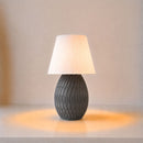 ABAJUR DE MESA AURORA COM LAMPADA LED BIVOLT E27 LUMINÁRIA MODERNA AURORA