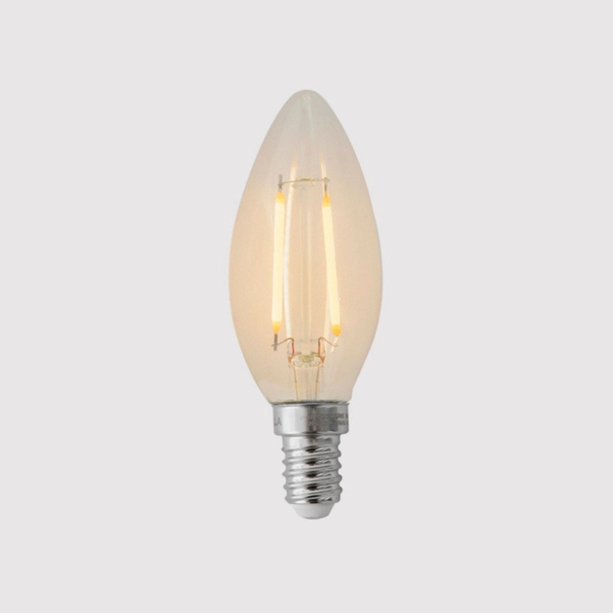 Lâmpada LED Vela Lisa Filamento 2,5W (Eq. 25W) – Stella