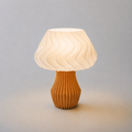 ABAJUR DE MESA NARA COM LAMPADA LED BIVOLT E27 LUMINÁRIA MODERNA