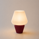 ABAJUR DE MESA AURA COM LAMPADA LED BIVOLT E27 LUMINÁRIA MODERNA