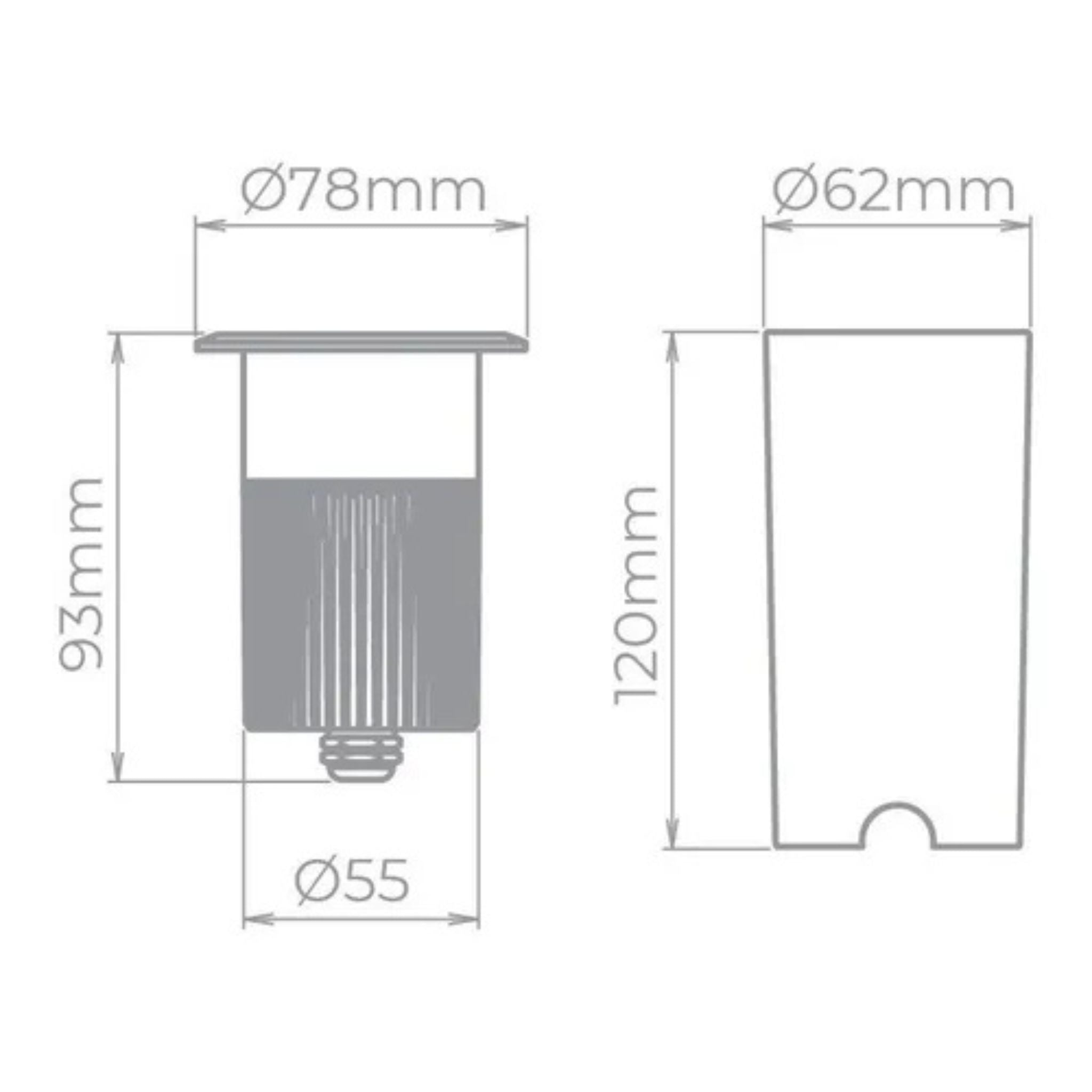 Embutido Solo Focco Grid 12° Antiofuscante 3000k - Stella