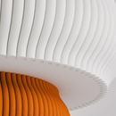 ABAJUR DE MESA AURA COM LAMPADA LED BIVOLT E27 LUMINÁRIA MODERNA