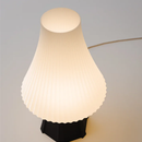 ABAJUR DE MESA CELESTE COM LAMPADA LED BIVOLT E27 LUMINÁRIA MODERNA