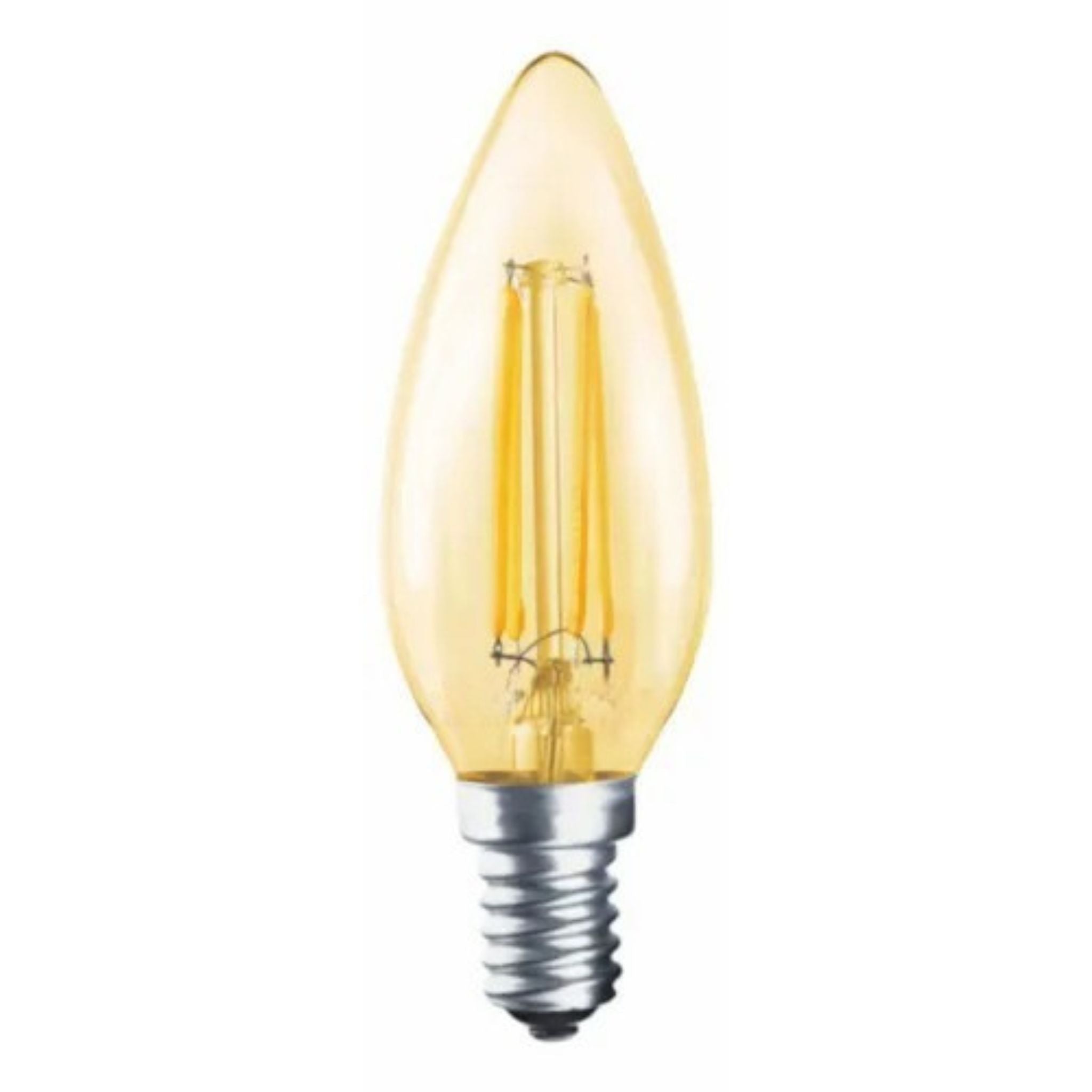 Lâmpada LED Vela Filamento Milky 4W (Eq. 40W) – SaveEnergy