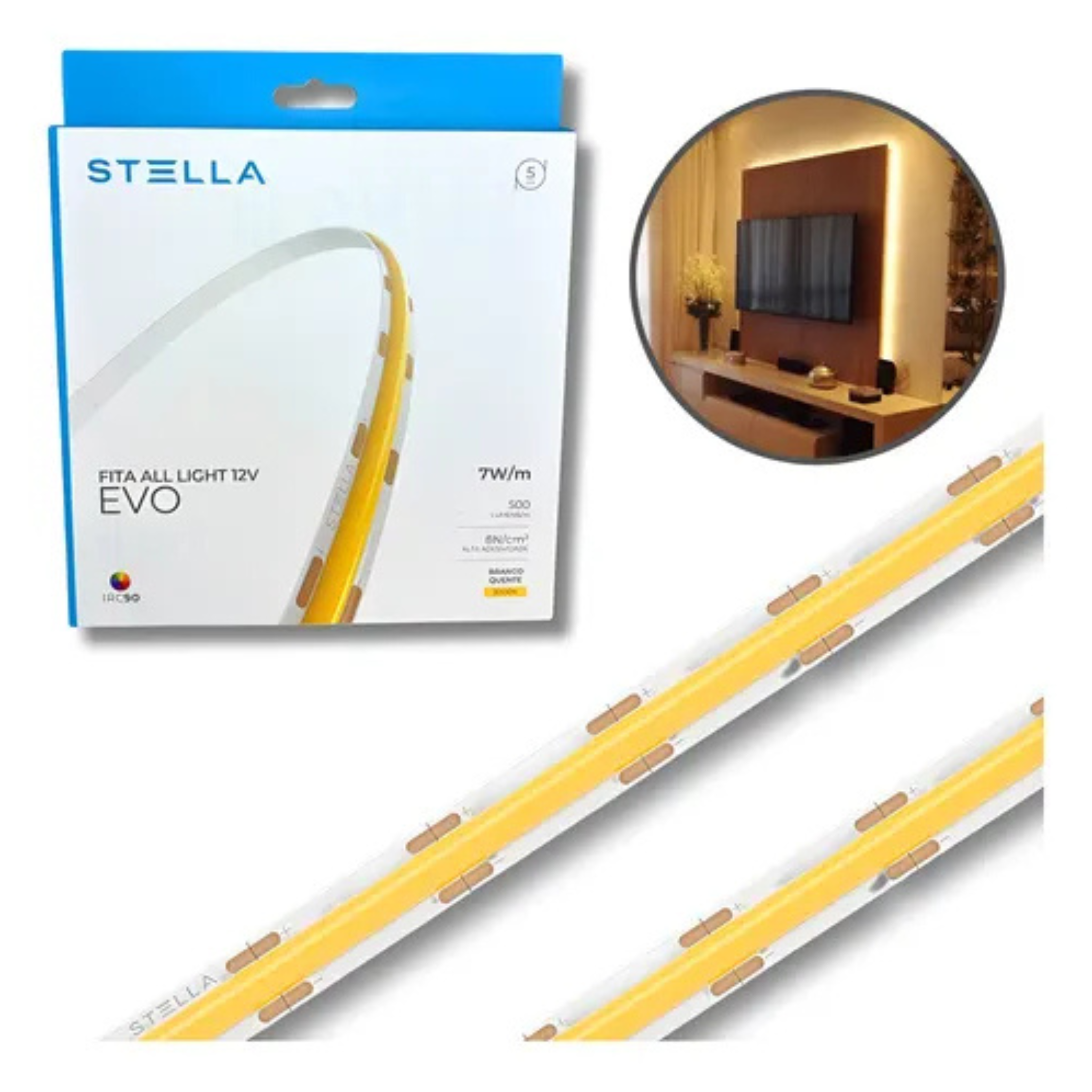 FITA ALL LIGHT 12V  7W/m  EVO - Stella