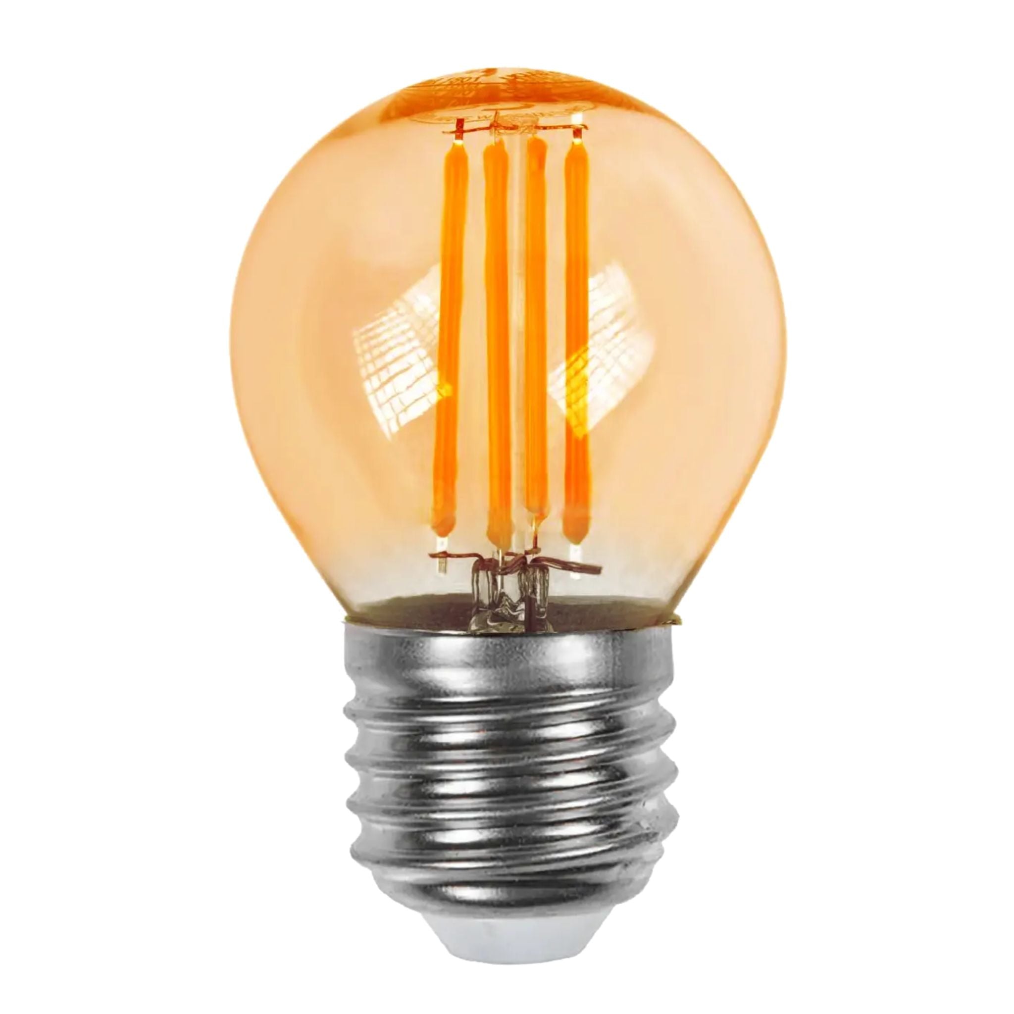 Lâmpada LED G45 Filamento Milky 4W (Eq. 40W) – SaveEnergy