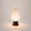 ABAJUR DE MESA CELESTE COM LAMPADA LED BIVOLT E27 LUMINÁRIA MODERNA