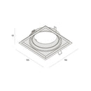 Spot Embutir Recuado Orientável AR 111  - Interlight 4730