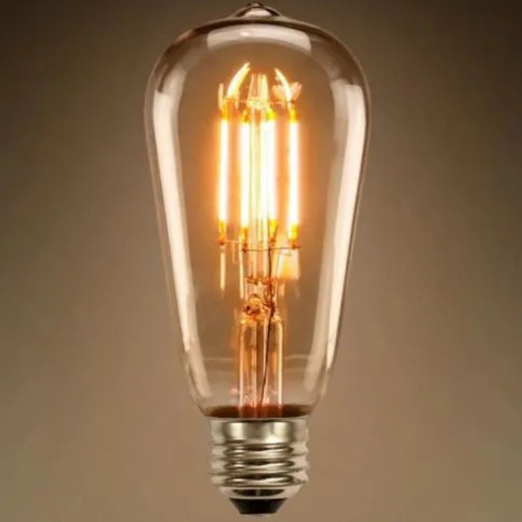 Lâmpada LED Filamento ST64 Vintage 4W (Eq. 25W) – SaveEnergy