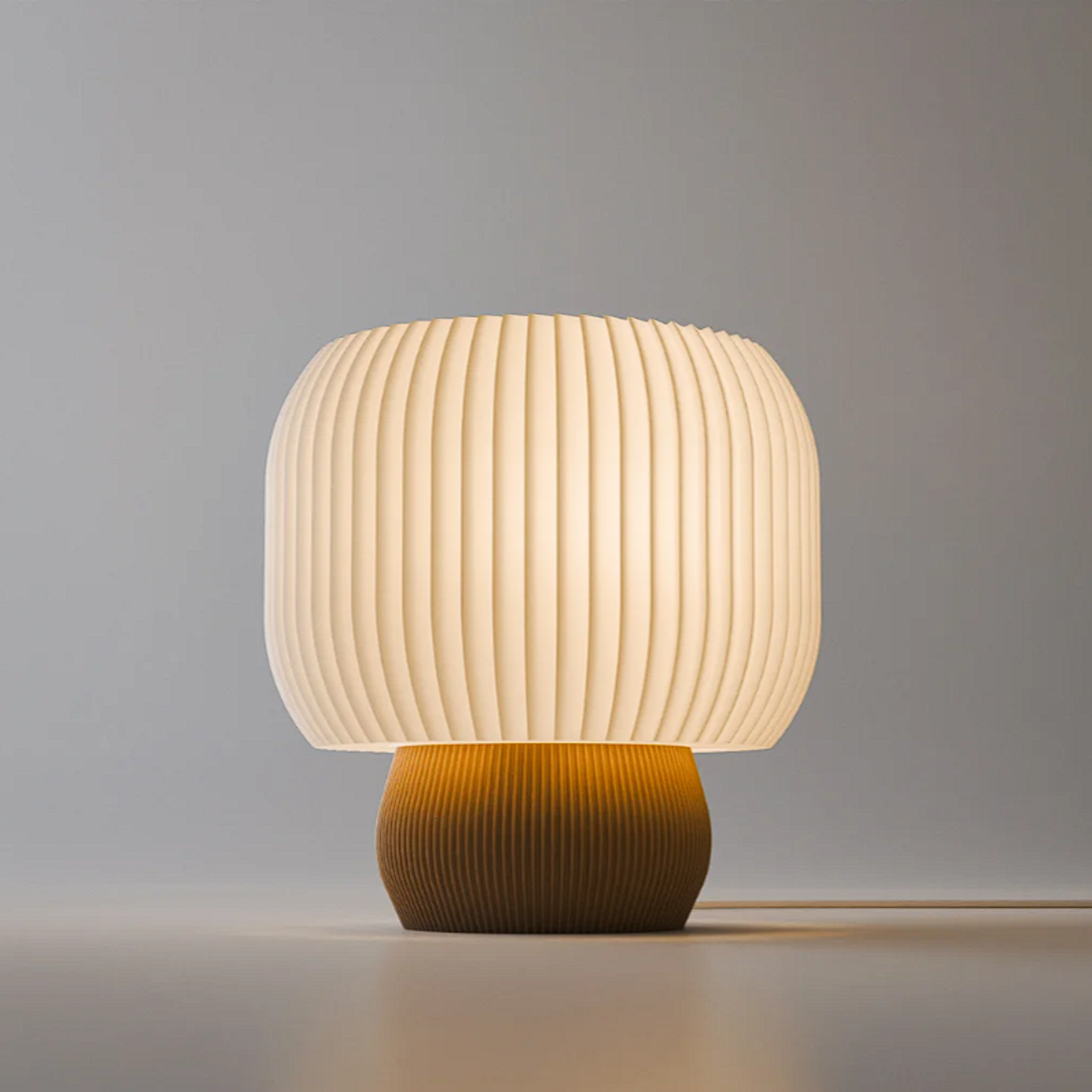 ABAJUR DE MESA ROMA COM LAMPADA LED BIVOLT E27 LUMINÁRIA MODERNA