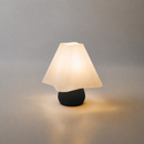 ABAJUR DE MESA AYLA COM LAMPADA LED BIVOLT E27 LUMINÁRIA MODERNA