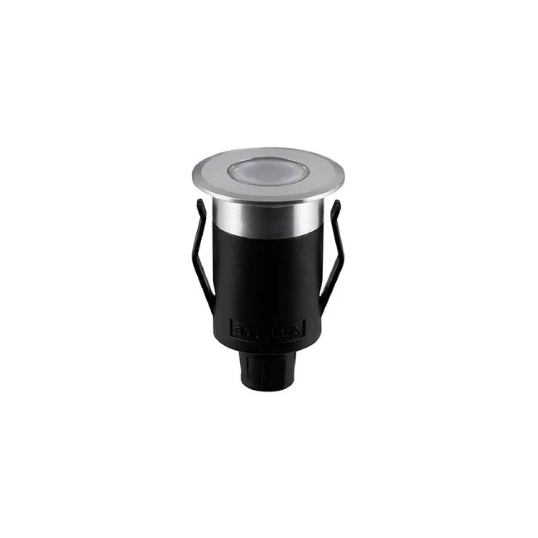 Balizador de Solo Chão LED Way Up Redondo 32° Externo 3000K 1W Bivolt