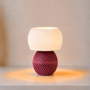 ABAJUR DE MESA RAVENA COM LAMPADA LED BIVOLT E27 LUMINÁRIA MODERNA