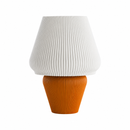 ABAJUR DE MESA AURA COM LAMPADA LED BIVOLT E27 LUMINÁRIA MODERNA