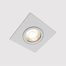 Spot Embutir Orientável Quadrado Face Plana AR70  - Interlight 0090