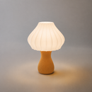 ABAJUR DE MESA MAIA COM LAMPADA LED BIVOLT E27 LUMINÁRIA MODERNA