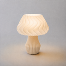 ABAJUR DE MESA NARA COM LAMPADA LED BIVOLT E27 LUMINÁRIA MODERNA
