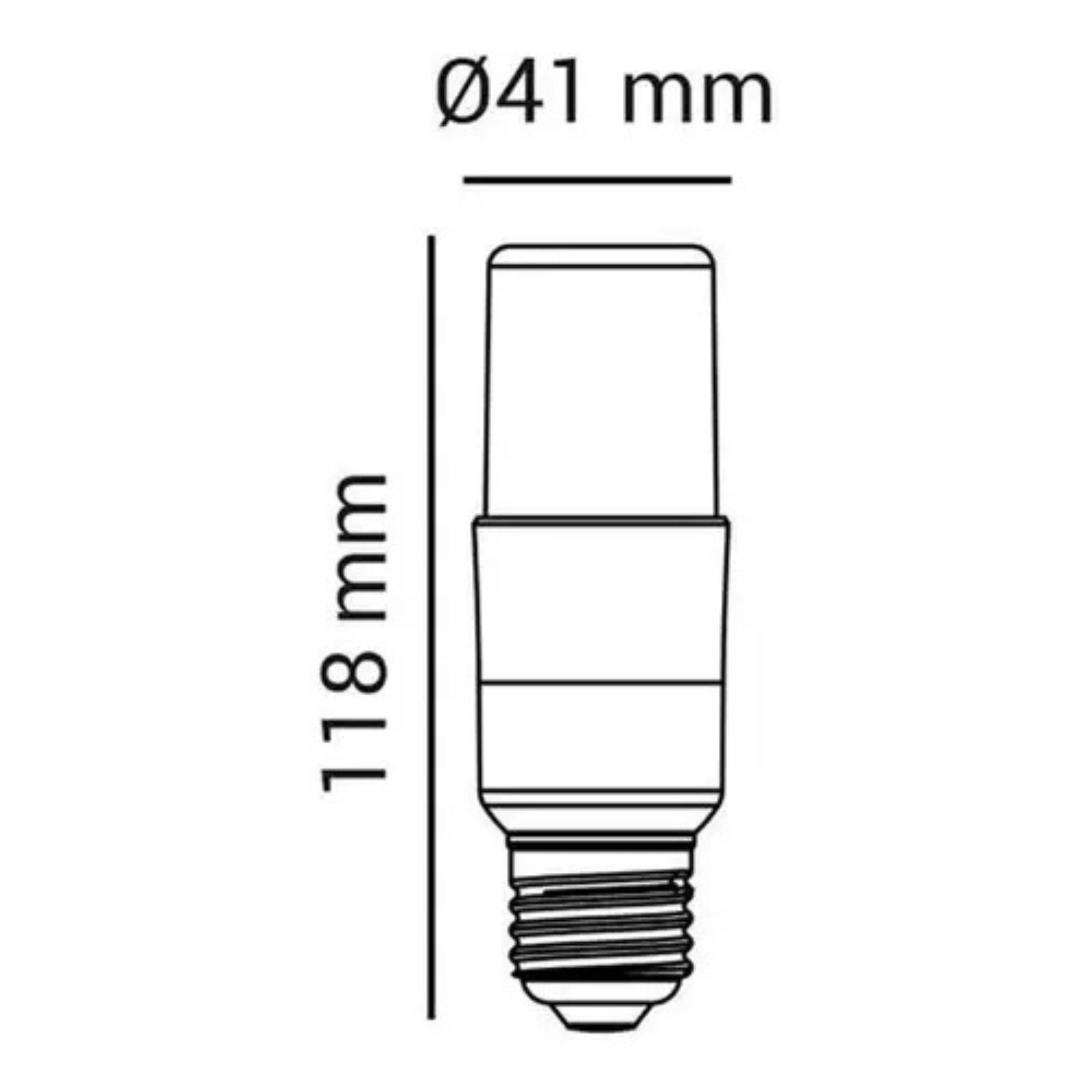 Lâmpada E27 LED 8W 3000K - Opus