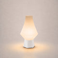 ABAJUR DE MESA CELESTE COM LAMPADA LED BIVOLT E27 LUMINÁRIA MODERNA