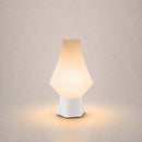 ABAJUR DE MESA CELESTE COM LAMPADA LED BIVOLT E27 LUMINÁRIA MODERNA