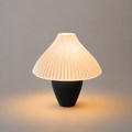 ABAJUR DE MESA VITTA COM LAMPADA LED BIVOLT E27 LUMINÁRIA MODERNA