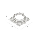 Spot Embutir Recuado Orientável Par 30  - Interlight 4729